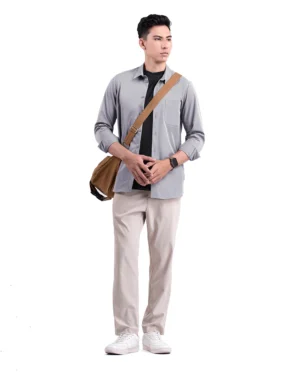 Stretch Shirt Halyd Light Grey 16