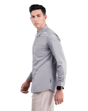 Stretch Shirt Halyd Light Grey 7