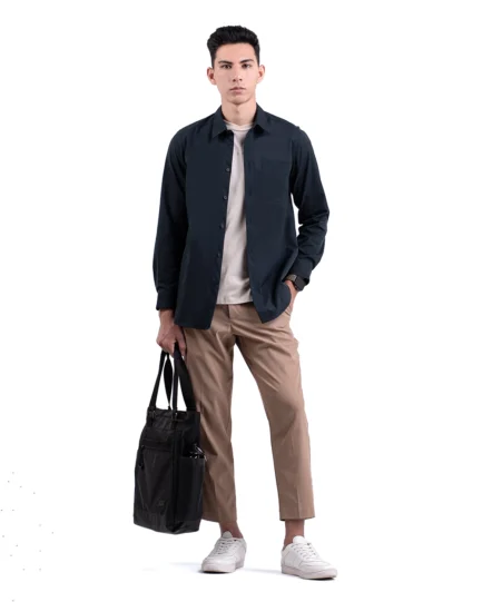 Halyd Stretch Shirt Navy