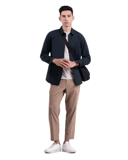 Halyd Stretch Shirt Navy