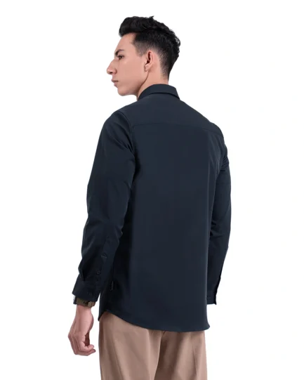 Halyd Stretch Shirt Navy
