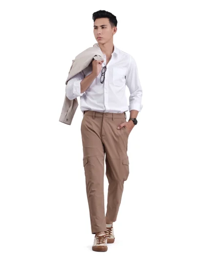 Halyd Stretch Shirt White