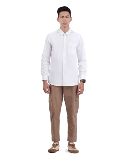 Halyd Stretch Shirt White