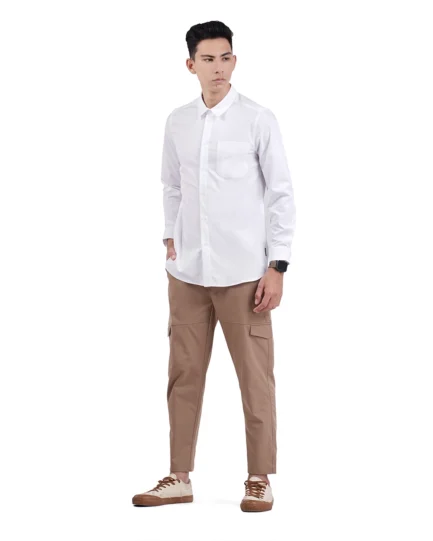 Halyd Stretch Shirt White