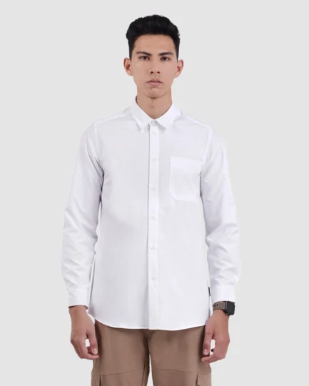 Stretch Shirt Halyd White