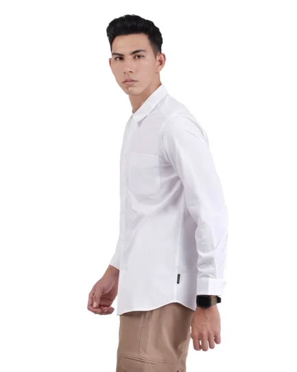 Halyd Stretch Shirt White