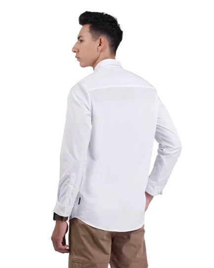 Halyd Stretch Shirt White