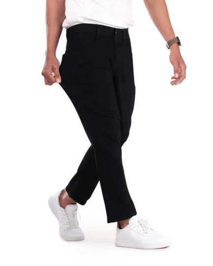 Basra Active Flex Ankle Jeans Black