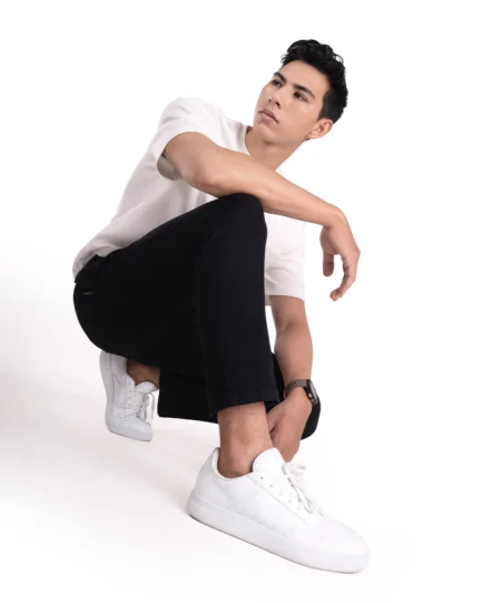 Basra Active Flex Ankle Jeans Black