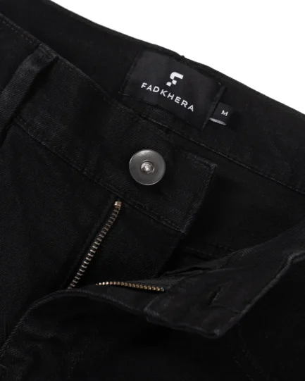 Basra Active Flex Ankle Jeans Black