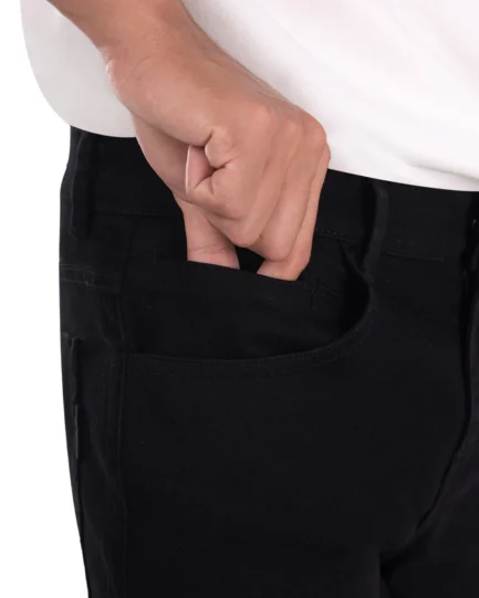 Basra Active Flex Ankle Jeans Black