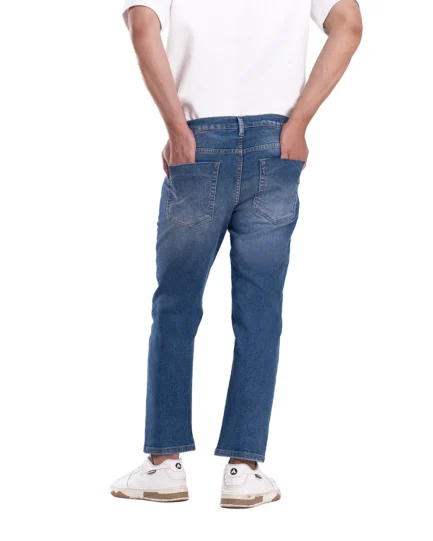 Basra Active Flex Ankle Jeans Blue