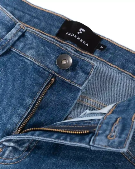 Basra Active Flex Ankle Jeans Blue