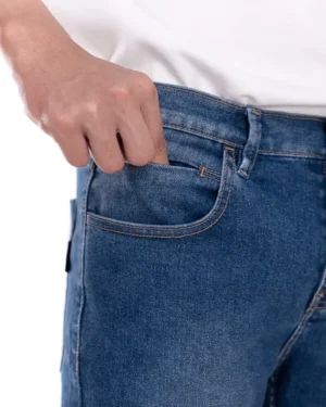 Basra Active Flex Ankle Jeans Blue 8