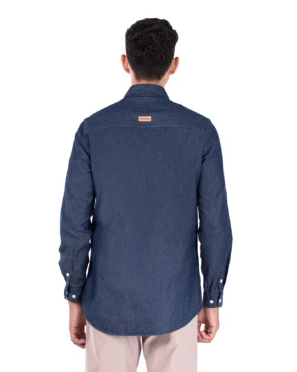 Basra Lightweight Denim Shirt Blue