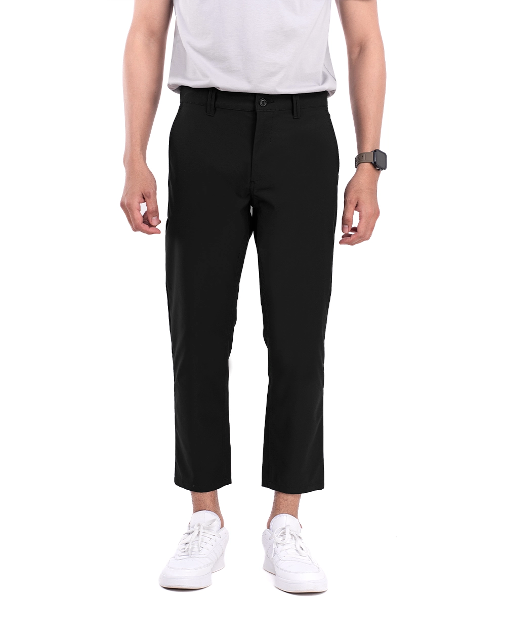 Sayed Stretch Pants Black 2