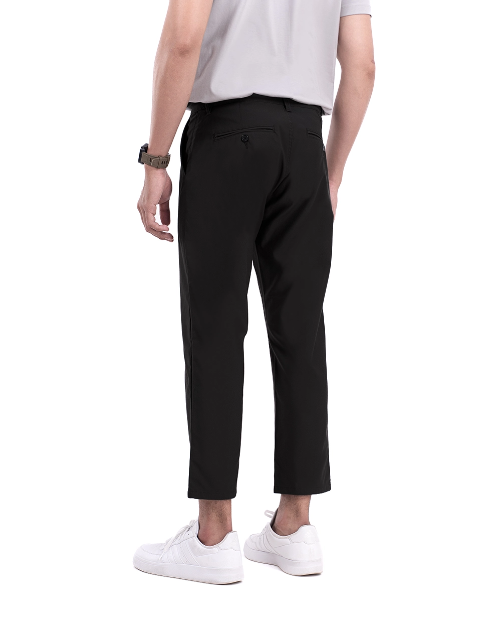 Sayed Stretch Pants Black 5