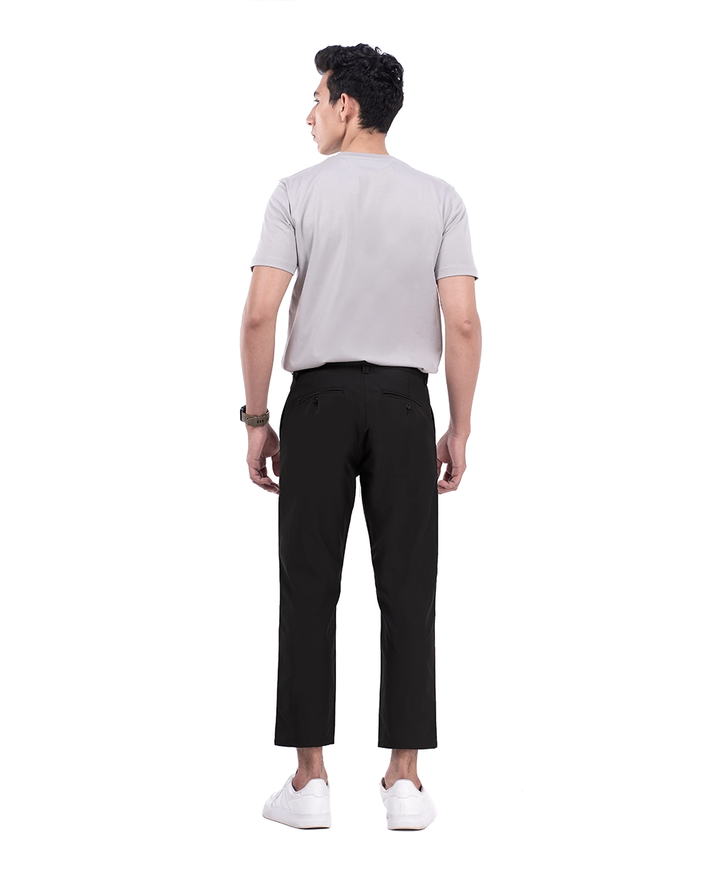 Sayed Stretch Pants Black 6