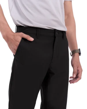 Sayed Stretch Pants Black 7