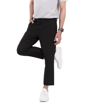 Sayed Stretch Pants Black 8