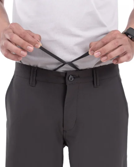 Sayed Chinos Dark Grey