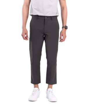 Sayed Stretch Pants Dark Grey 2