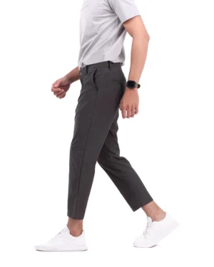 Sayed Stretch Pants Dark Grey 4