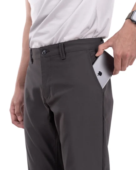 Sayed Chinos Dark Grey