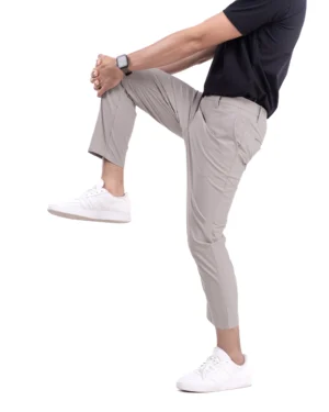 Sayed Stretch Pants Taupe 11