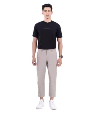 Sayed Stretch Pants Taupe 3