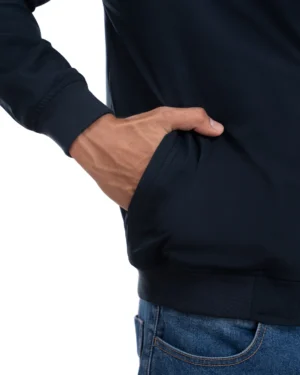 Nadeem Bomber Jacket Navy 18