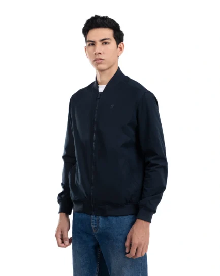Nadeem 2.0 Stretch Bomber Jacket Navy