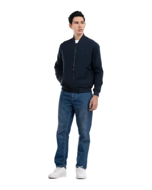 Nadeem Bomber Jacket Navy 4