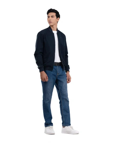 Nadeem 2.0 Stretch Bomber Jacket Navy