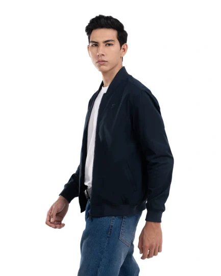 Nadeem 2.0 Stretch Bomber Jacket Navy
