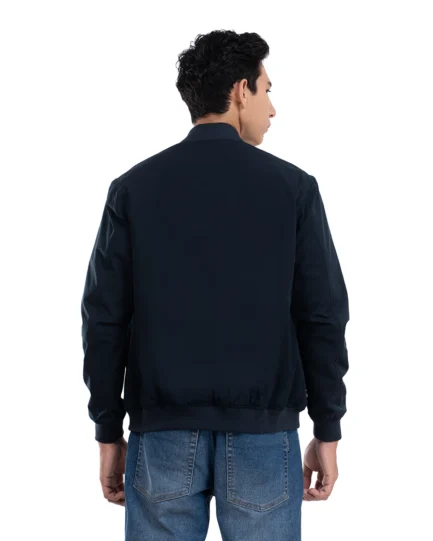 Nadeem 2.0 Stretch Bomber Jacket Navy