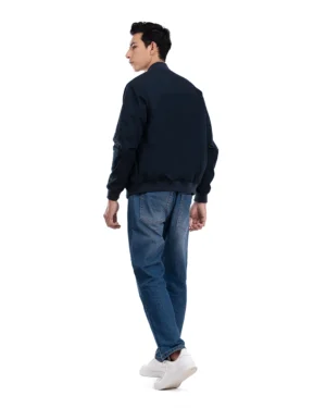 Nadeem Bomber Jacket Navy 8b