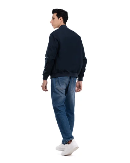 Nadeem 2.0 Stretch Bomber Jacket Navy