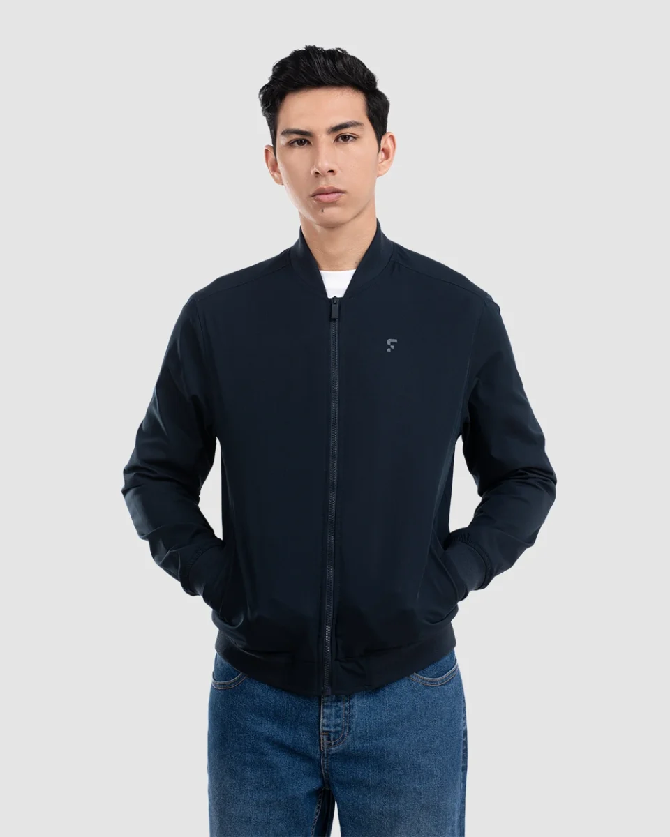 Nadeem Bomber Jacket Navy