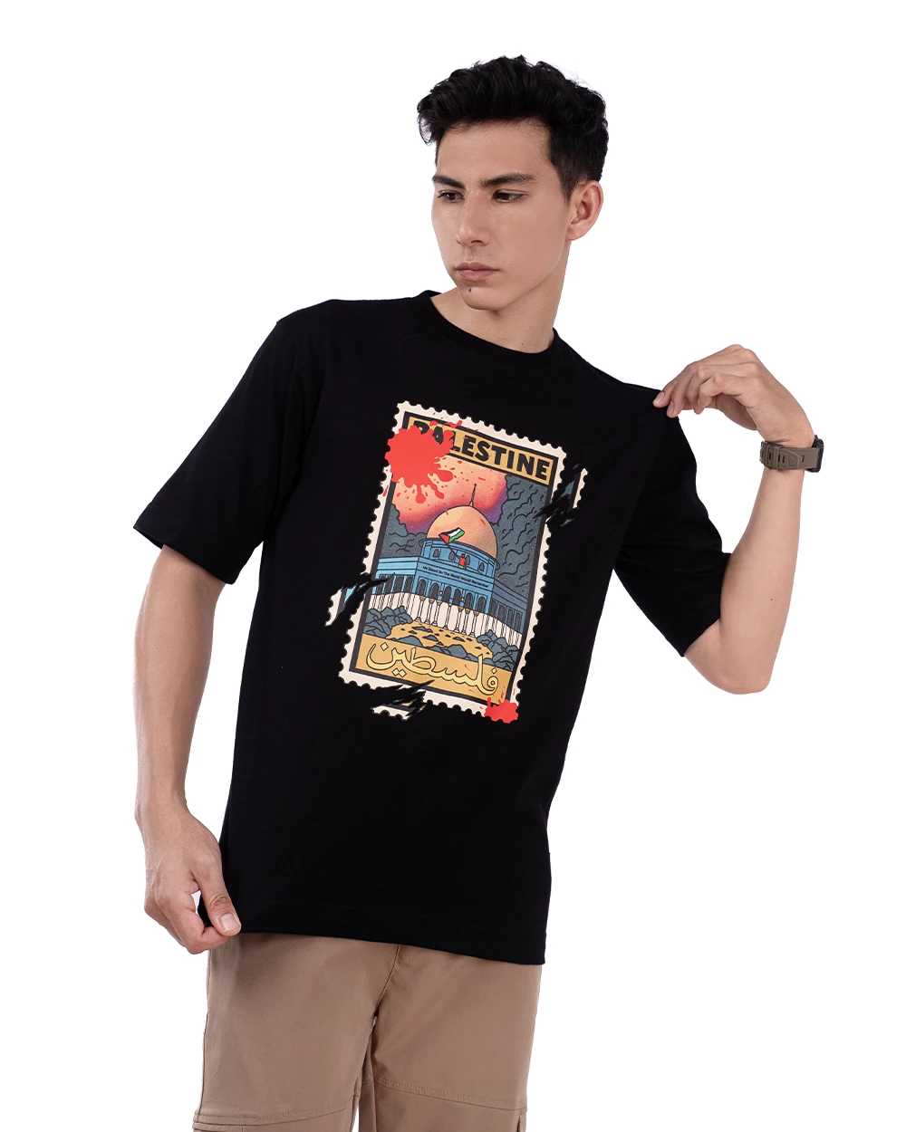 Oversize Syam Stamp 10