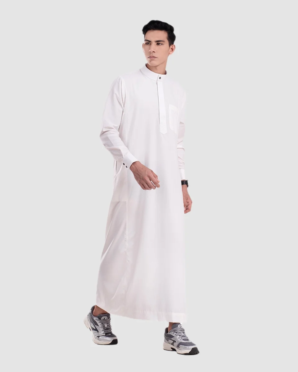 Elquds Thobe Broken White