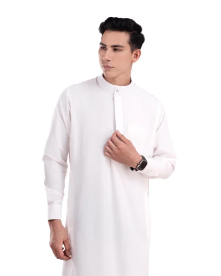 Elquds Thobe Broken White