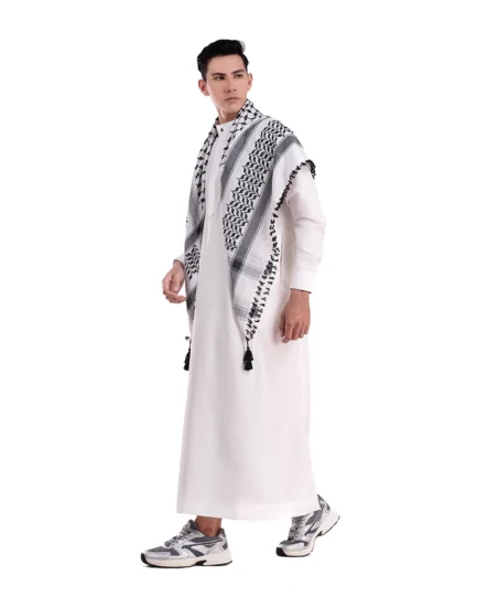 Elquds Thobe Broken White