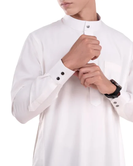 Elquds Thobe Broken White