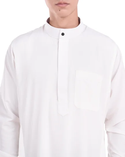 Elquds Thobe Broken White