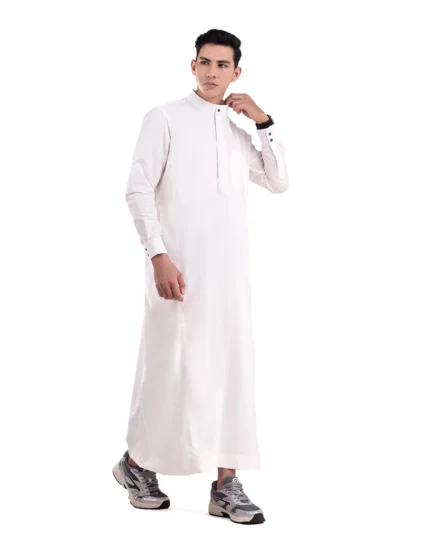 Elquds Thobe Broken White