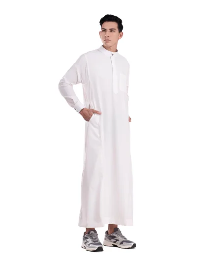 Elquds Thobe Broken White