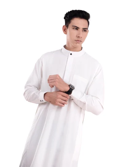 Elquds Thobe Broken White
