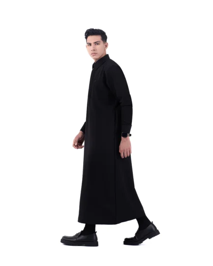 Elquba Thobe Black