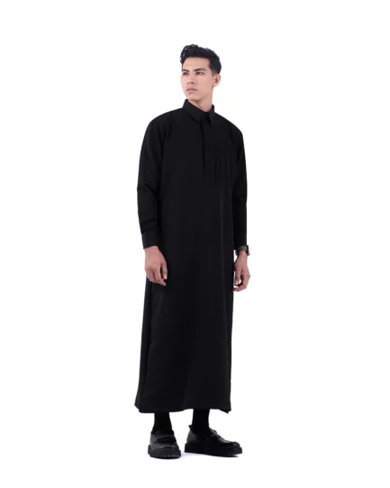 Elquba Thobe Black